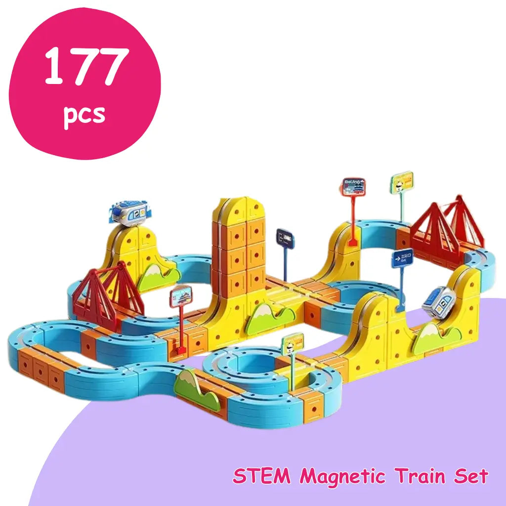 BaliRails™ Magnetic Train Set