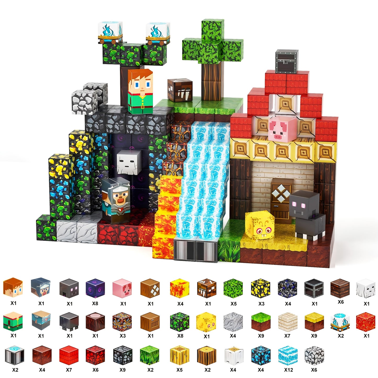 Animal Magnet Play Set – 150pcs