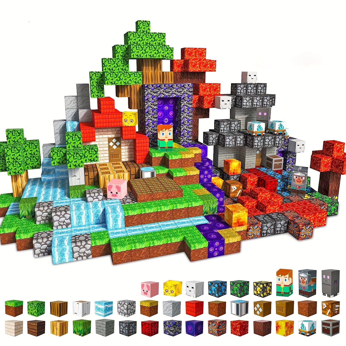 Animal Magnet Play Set – 150pcs