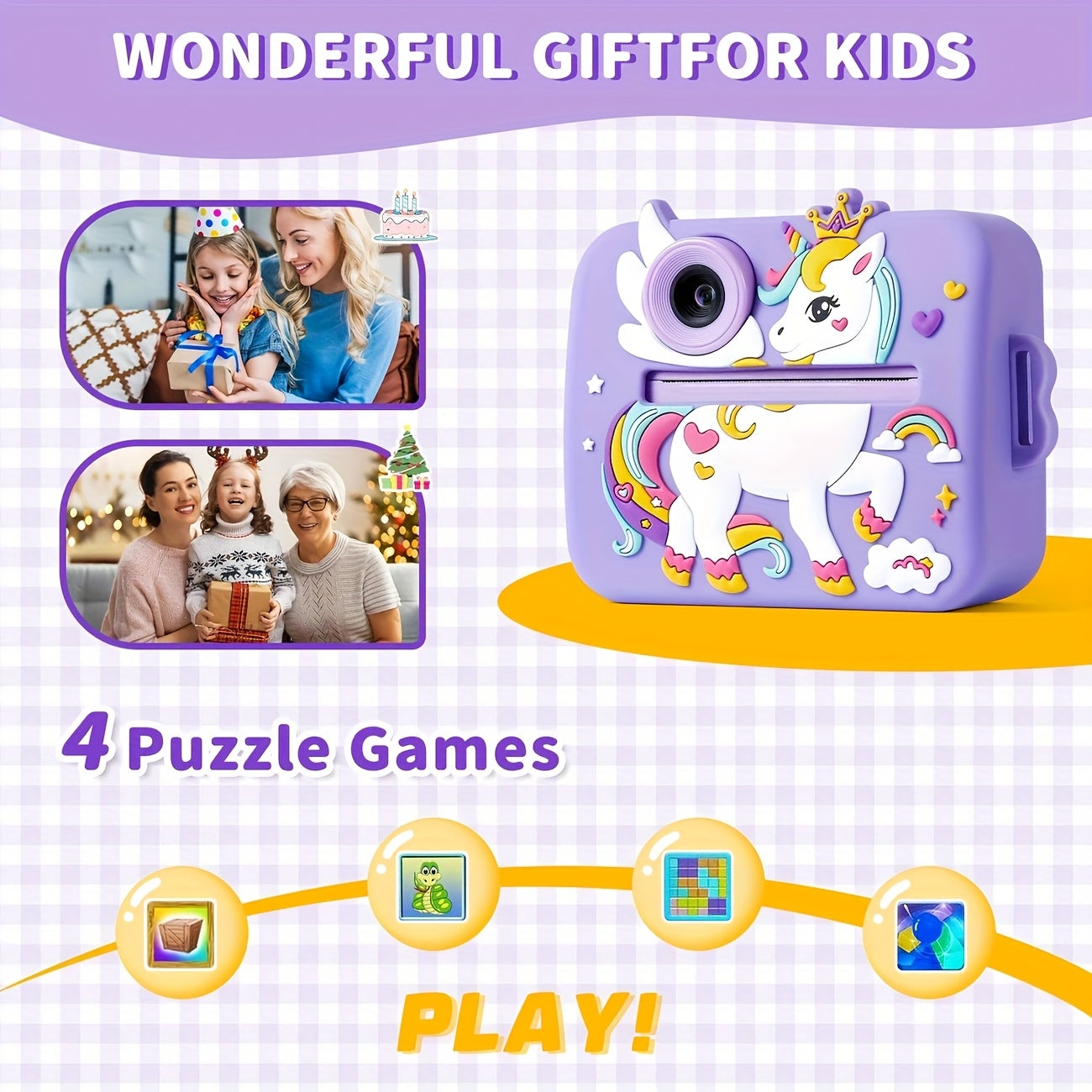 SnapPrint Kids Camera