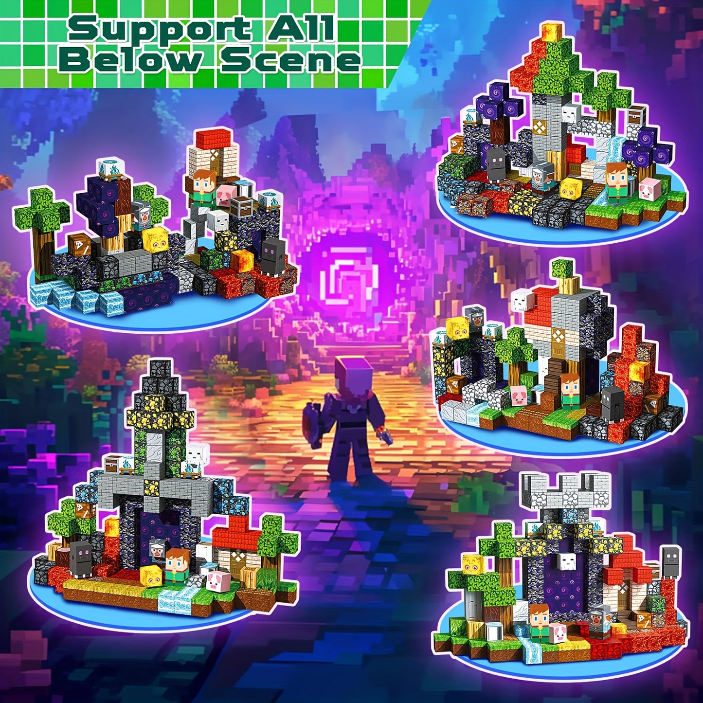 Animal Magnet Play Set – 150pcs