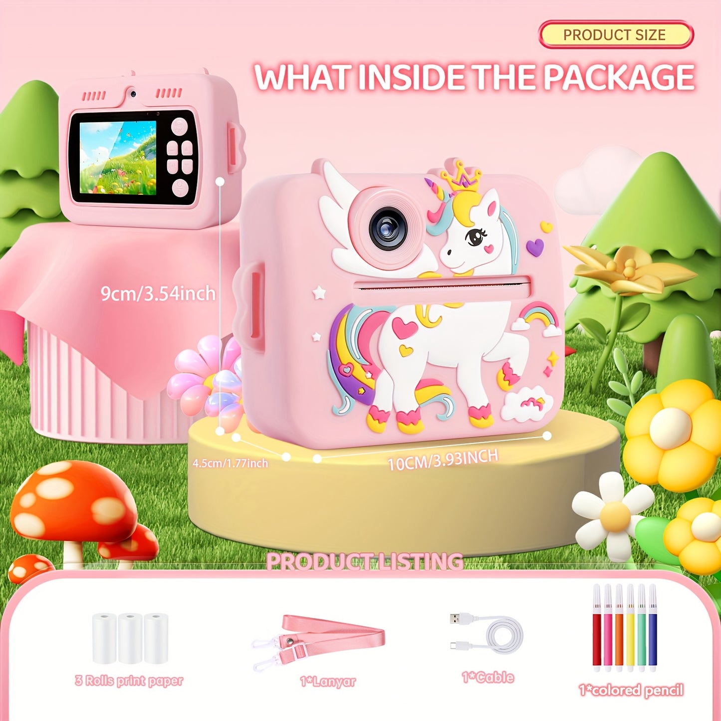 SnapPrint Kids Camera