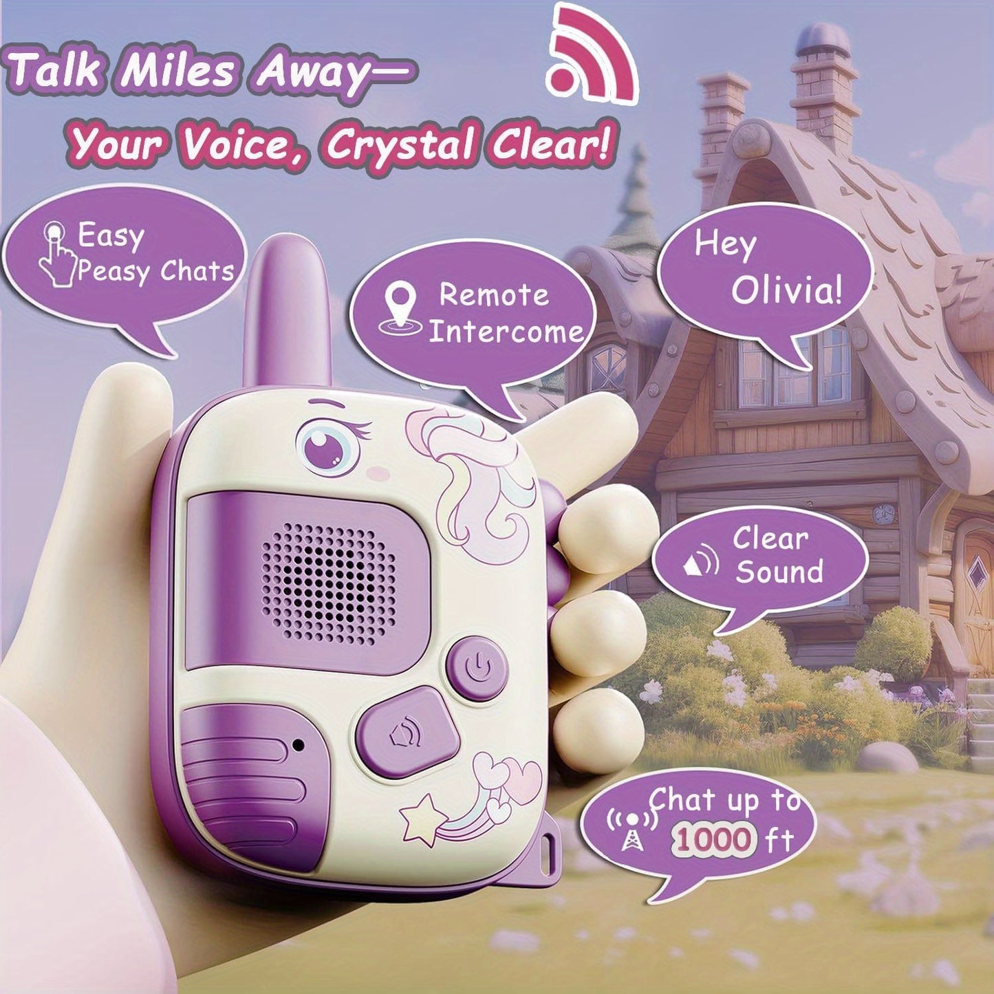 DinoTalk Kids Walkie Talkies