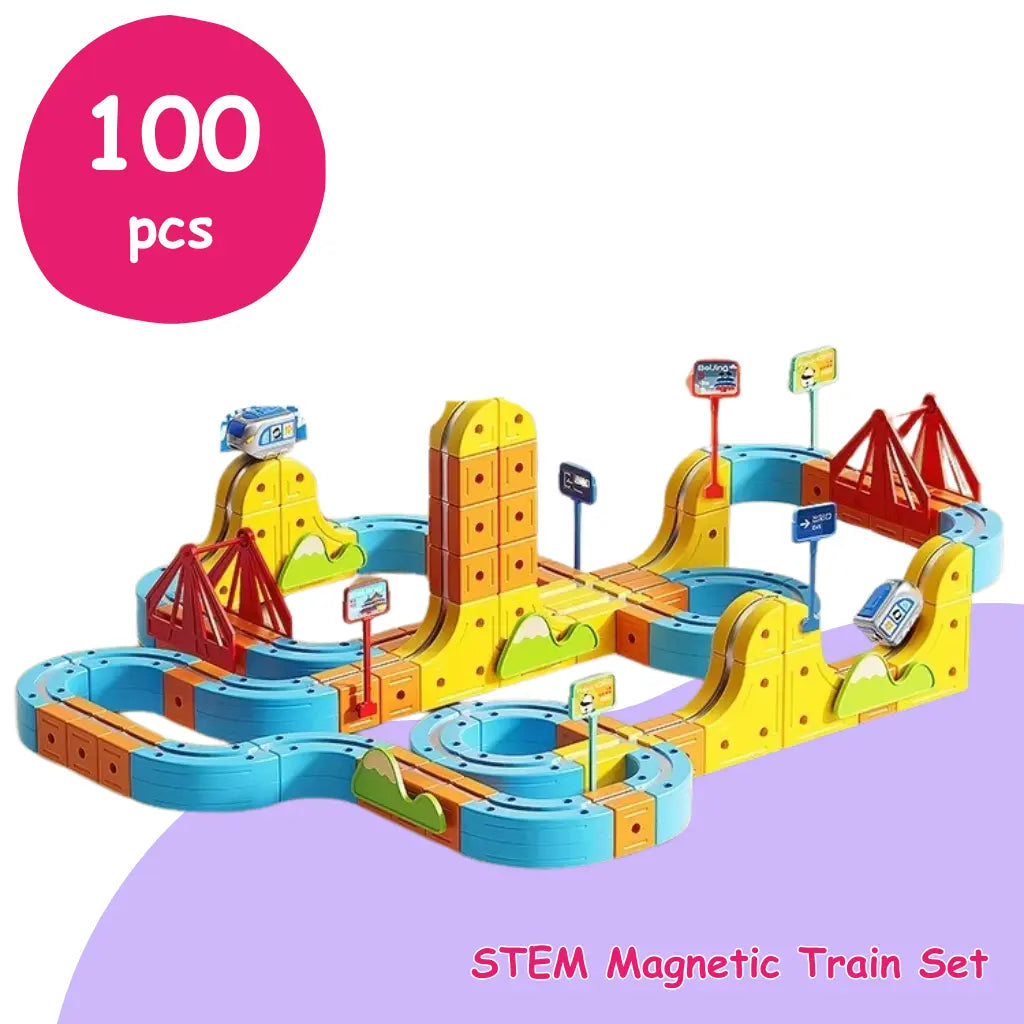 BaliRails™ Magnetic Train Set