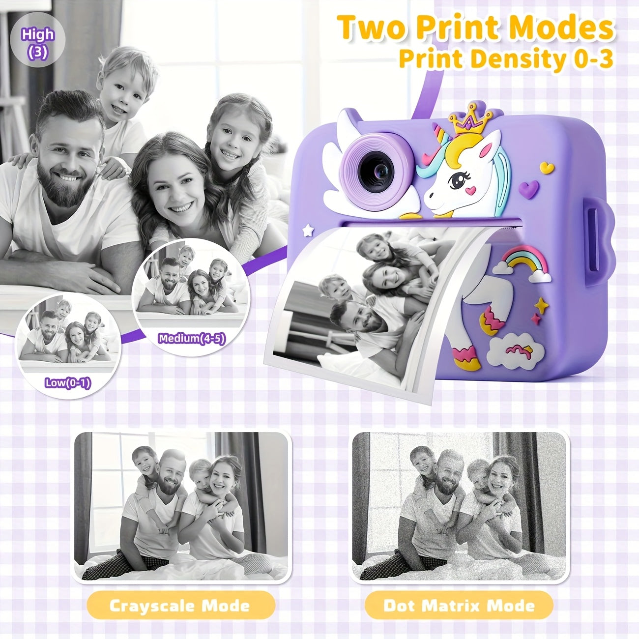 SnapPrint Kids Camera