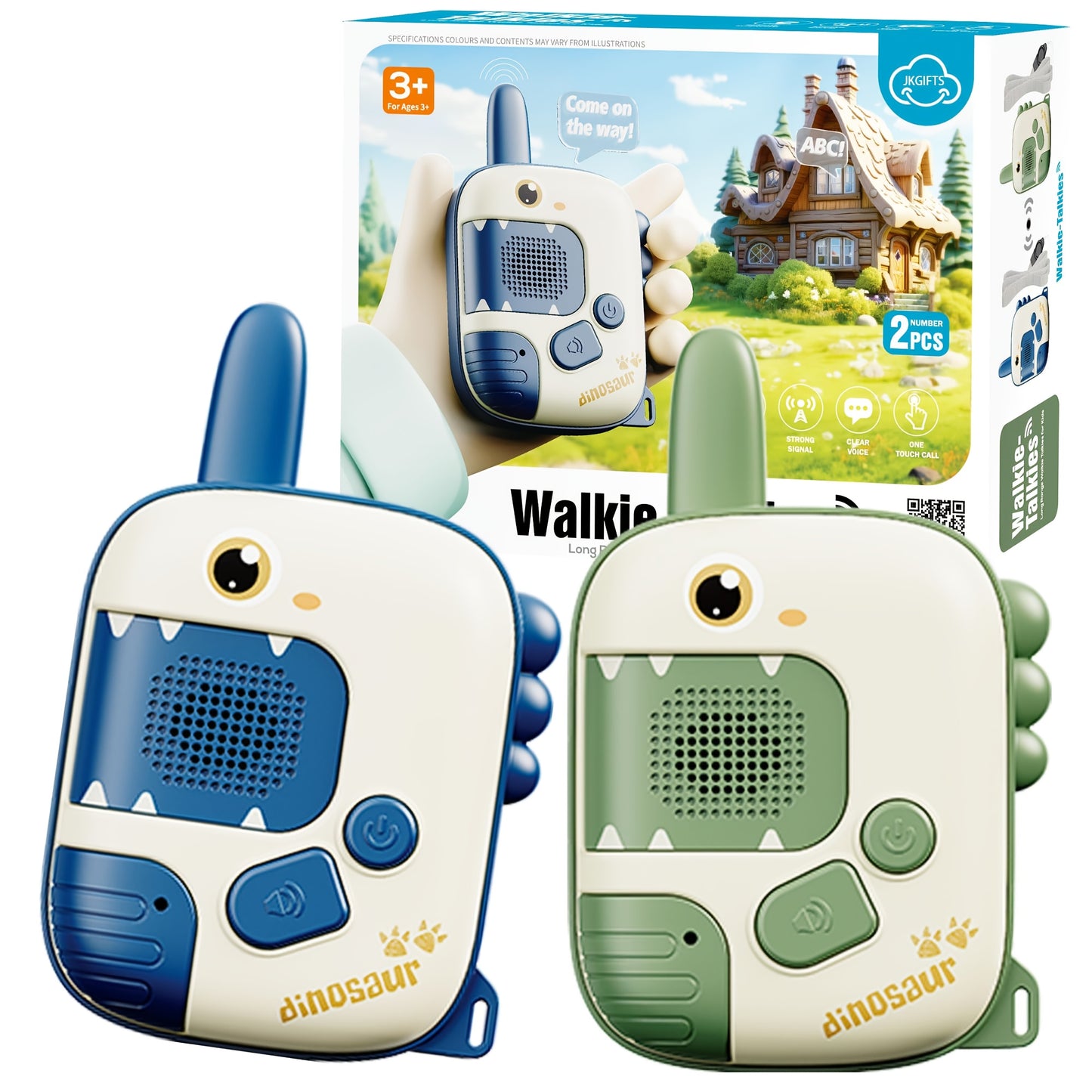 DinoTalk Kids Walkie Talkies