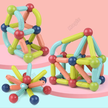 3D Montessori Educational Magnetic Blocks