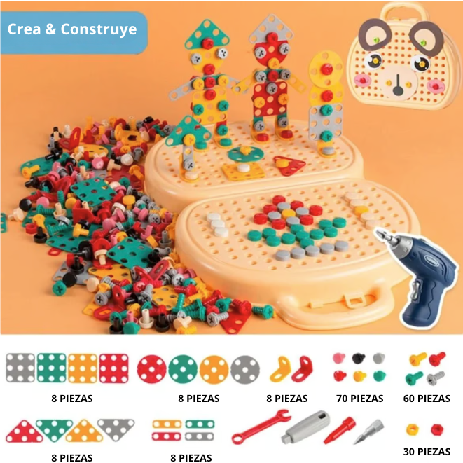 Crea & Construye The Construction Kit for Little Geniuses