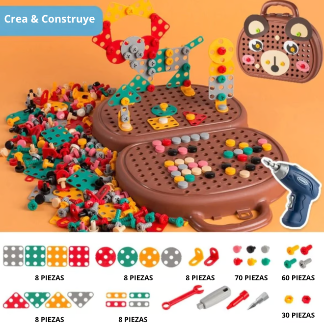 Crea & Construye The Construction Kit for Little Geniuses