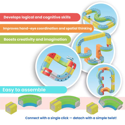 BaliRails™ Magnetic Train Set