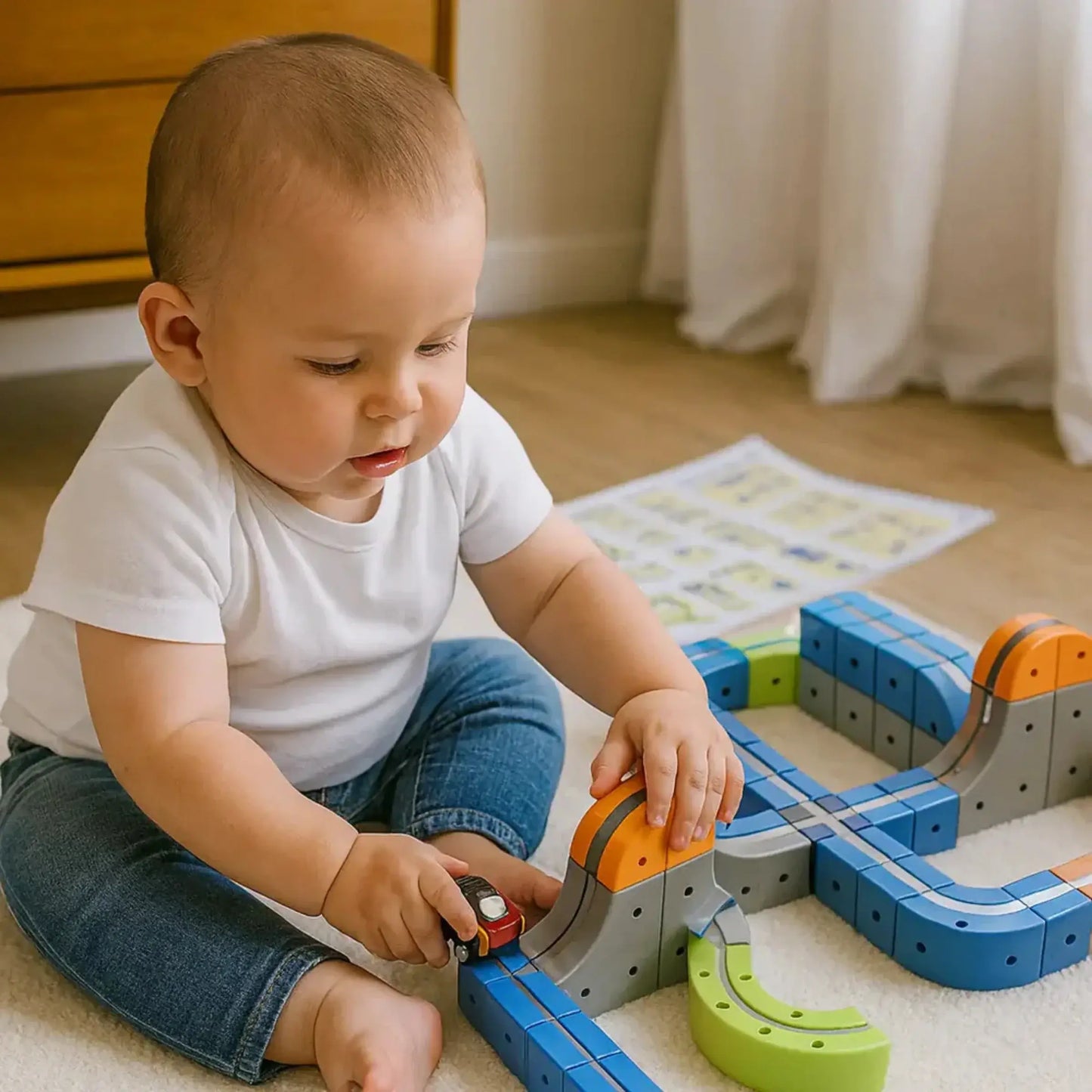 BaliRails™ Magnetic Train Set